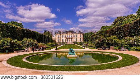 In The Gardens Of The Rodin Musem, Paris, France