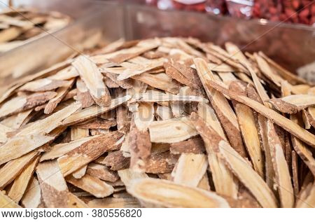 group stacks of traditional Chinese medicine, Astragali Radix