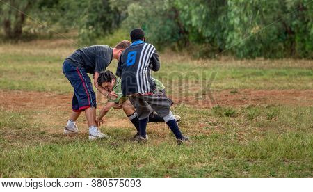 sports rugby played on the field 