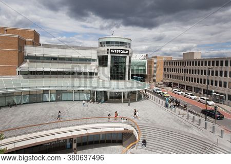 Shoppers At The Westquay Shopping Centre In Southampton, Hampshire In The Uk, Taken 10th July 2020