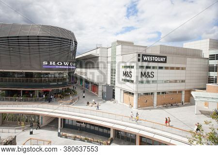 Shops And A Cinema At Westquay Shopping Centre, Southampton, Hampshire In The Uk, Taken 10th July 20
