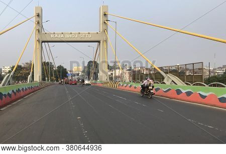 Bhopal, Madhya Pradesh/india : January 15, 2020 - Raja Bhoj Setu Or Bridge Bhopal