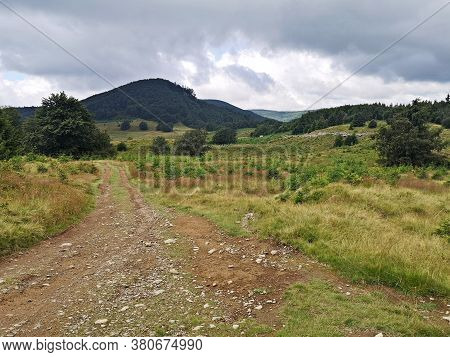 Mountain Landscape With Clouds - Gutai Mountains , Maramures, Creasta Cocosului
