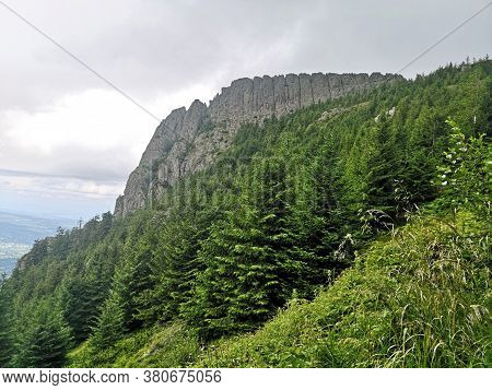 Mountain Landscape With Clouds - Gutai Mountains , Maramures, Creasta Cocosului, Cock's Comb