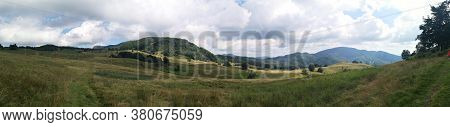 Mountain Landscape With Clouds - Gutai Mountains , Maramures, Creasta Cocosului