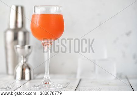 Glass Of Monkey Gland Cocktail