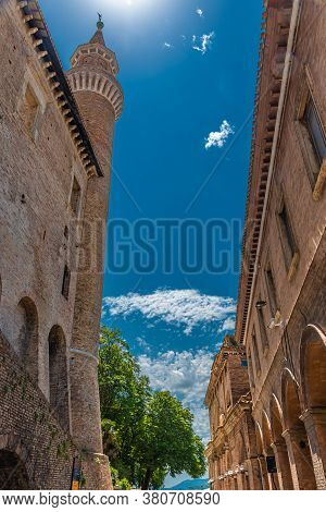 Urbino: Its Historic Center Is A Unesco World Heritage Site. The City Was One Of The Most Important 