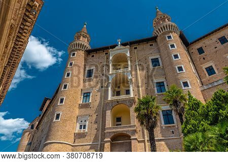 Urbino: Its Historic Center Is A Unesco World Heritage Site. The City Was One Of The Most Important 