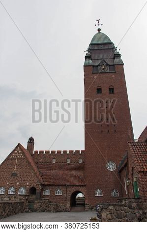 Gothenburg, Sweden - June 18 2019: Exterior View Of Masthugget Church On June 18 2019 In Gothenburg,