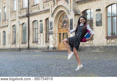 Having Fun Before Homework Is Done. Happy Kid Back To School. Homework Assignment. Afterschool Activ