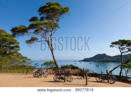 Porquerolles-szigetét, Franciaország