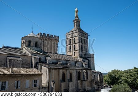Avignon Southern France, Ancient Popes Palace, Saint-benezet, Avignon, Provence, France