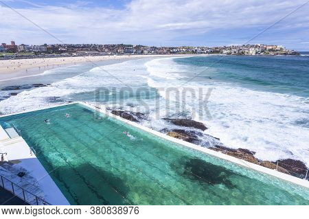 View Of Bondi Beach In Sydney, Australia