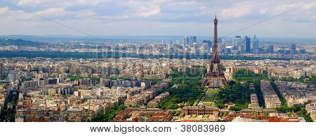 Paris şehir manzaralı Montparnase Tower