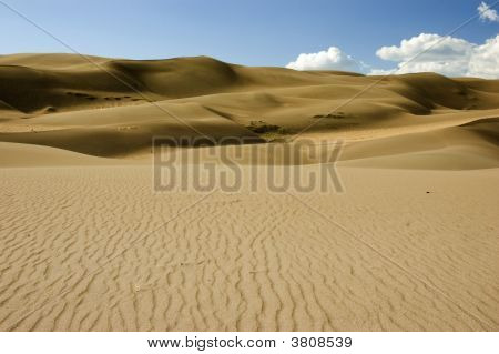 Stora Sand Dunes nationalpark landskap
