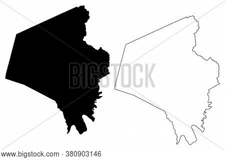 Fayette County, Kentucky (u.s. County, United States Of America, Usa, U.s., Us) Map Vector Illustrat