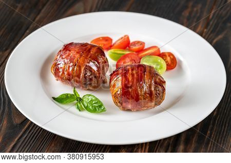 Bacon Wrappped Meatballs