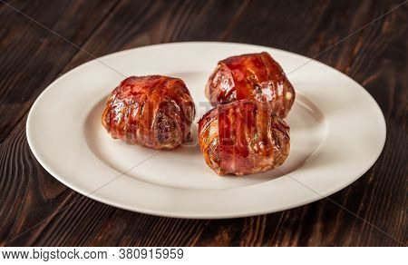 Bacon Wrappped Meatballs