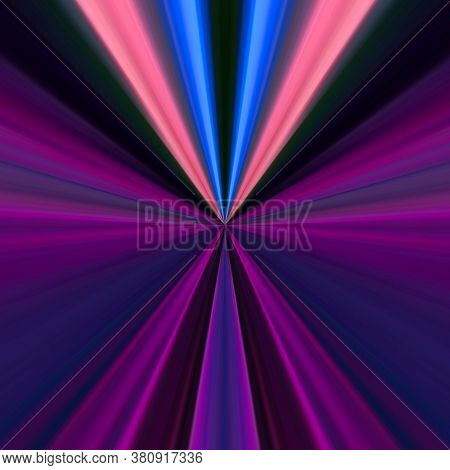 Abstract Optical Illusion Lines In Bright Colorful Background. An Illusion Art Graphic Made Up Abstr