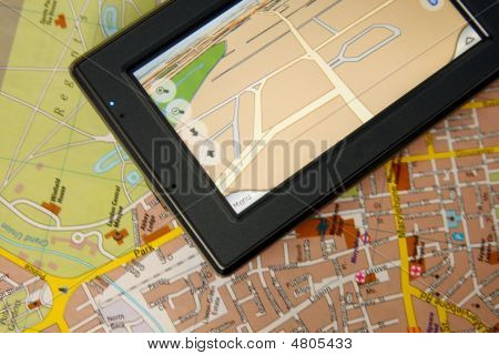 Gps และแผนที่
