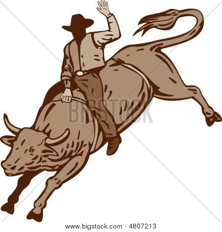 Rodeo Bull riding