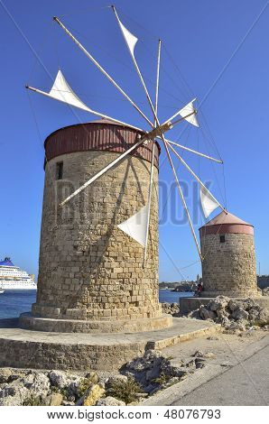 Greek Windmills