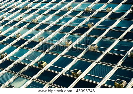 Windows Of A Modern Office Building