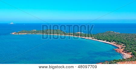 Capo Coda Cavallo On A Sunny Day