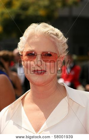 Sharon Gless  At the 60th Primetime Creative Arts Emmy Awards Red Carpet. Nokia Live Theater, Los Angeles, CA. 09-13-08
