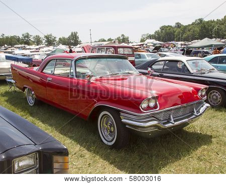 1957 Red Chrysler New Yorker