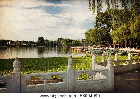 Houhai Lake, Beijing, China