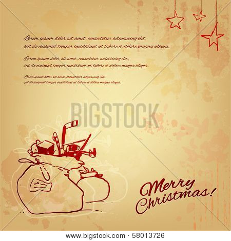 Vintage Christmas illustration