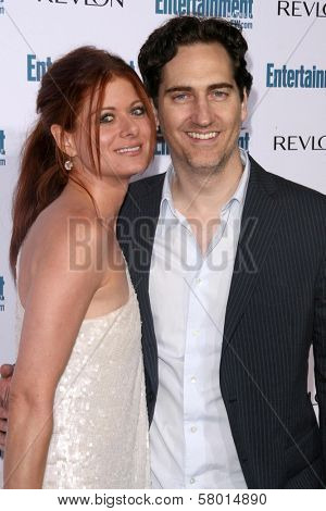 Debra Messing and Daniel Zelman  at Entertainment Weekly's 6th Annual Pre-Emmy Party. Beverly Hills Post Office, Beverly Hills, CA. 09-20-08