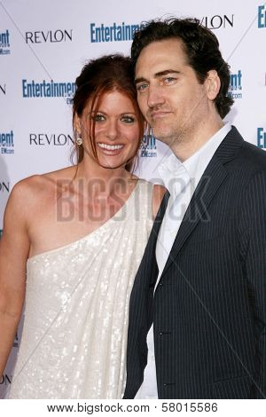 Debra Messing and Daniel Zelman  at Entertainment Weekly's 6th Annual Pre-Emmy Party. Beverly Hills Post Office, Beverly Hills, CA. 09-20-08