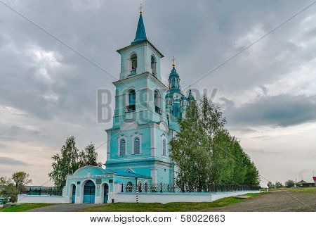 Church of the Transfiguration.N.Sinyachikha.Russia