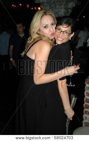 Jennifer Leeser and Eva DiShanni  at the Birthday Party for Jennifer Leeser. Medusa Lounge, Los Angeles, CA. 09-25-08
