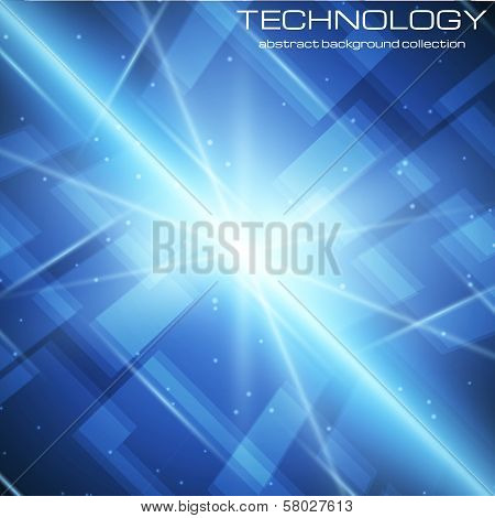 Bright technology background