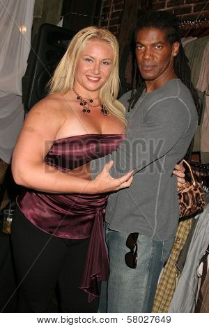 Robin Coleman and William Romeo  at the Grand Opening of Pupe at New York, New York. Pupe, Los Angeles, CA. 06-01-08
