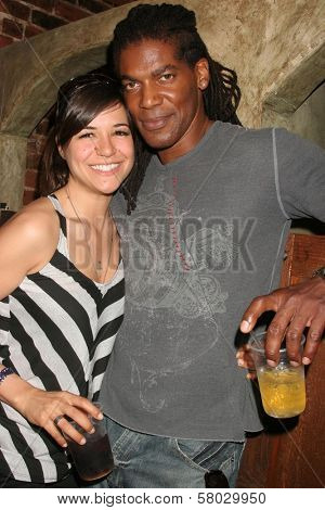William Romeo and guest  at the Grand Opening of Pupe at New York, New York. Pupe, Los Angeles, CA. 06-01-08