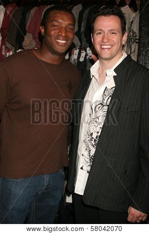 Roger Cross and Tom Molloy  at the Grand Opening of Pupe at New York, New York. Pupe, Los Angeles, CA. 06-01-08