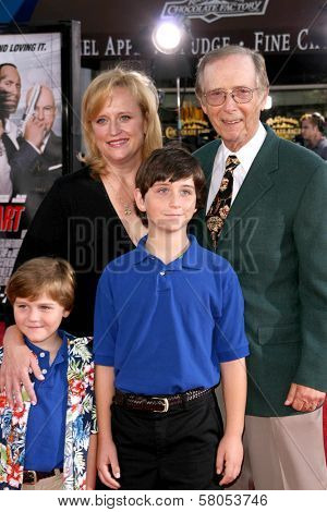 Bernie Koppell and family  at the World Premiere of 