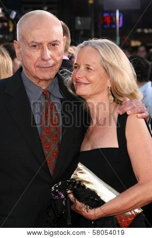 Alan Arkin and Suzanne Newlander Arkin  at the World Premiere of 