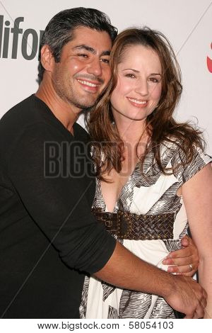 Danni Nucci and Paula Marshall  at the 