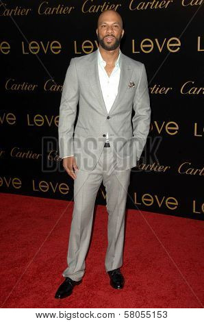 Common  at Cartier's 3rd Annual Loveday Celebration. Private Residence, Bel Air, CA. 06-18-08