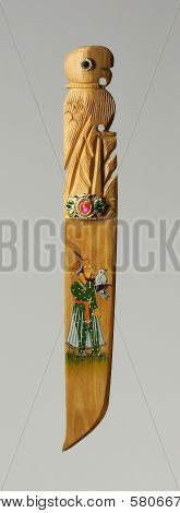 Wooden knife