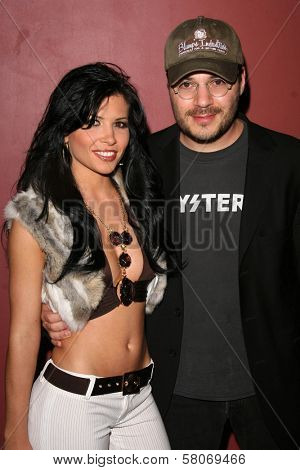 Rebeca Linares and Adam Rifkin  at the Preview Screening of 