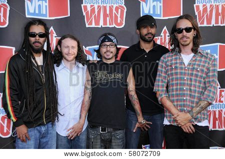 Incubus  at the 2008 VH1 Rock Honors The Who. Pauley Pavilion, UCLA, Westwood, CA. 07-12-08