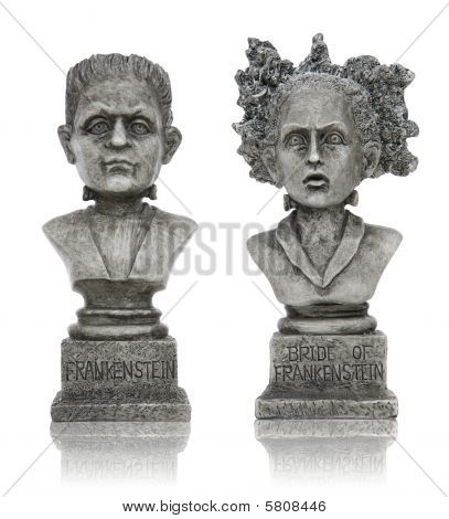 Halloween Frankenstein statuer