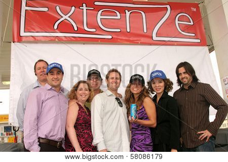 Bridgetta Tomarchio and the Executives from Extenze  at the 