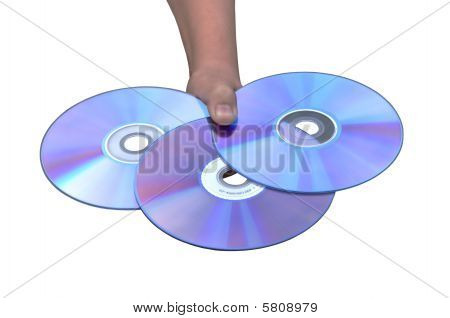 3 つの新しいディスクをコンパクトします。